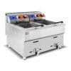 Fritadeira a gás propano de 18+18 litros 680x630x645h mm
