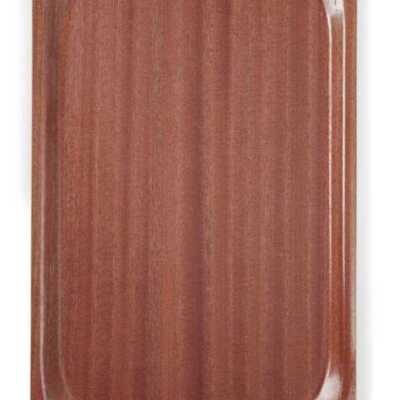 Tabuleiro de servir em madeira, GN 1/1, Mogno, 325x530mm