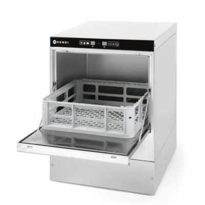 Máquina de lavar louça para copos K40, com bomba de detergente, 230V/2800W, 472x566x(H)705mm