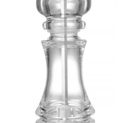 Moinhos de sal, moinho de sal, Transparente, ø63x(H)180mm