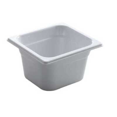 Recipientes em melamina, apenas recipiente, GN 1/6, 176x162x(H)100mm
