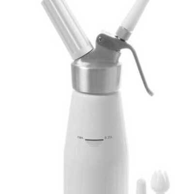 Sifão para natas 0,25L, ø80x(H)200mm
