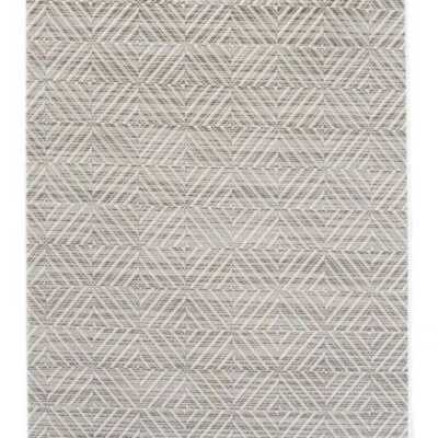 Individuais, padrão geométrico – conjunto de 6, Prateado, 6 pcs. , 450x300mm