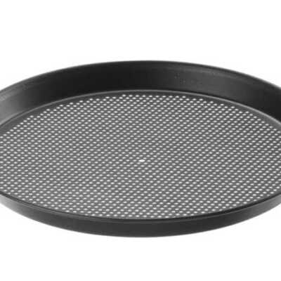 Tabuleiro de piza perfurado, ø291x(H)24mm