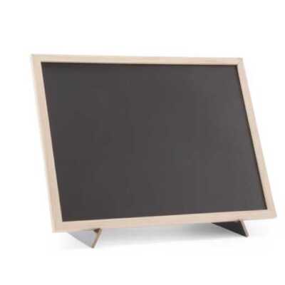 Quadro preto com suporte, 300x400mm