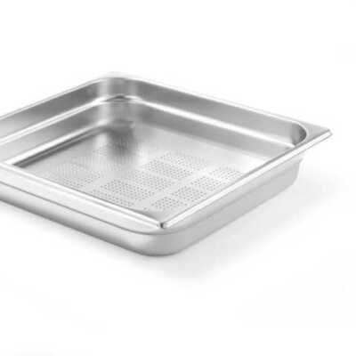 Recipiente Gastronorm 2/3 perfurado, GN 2/3, 3L, (H)40mm
