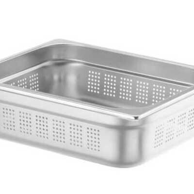 Recipiente Gastronorm 1/2 perfurado, GN 1/2, 4L, (H)65mm