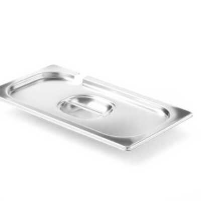 Tampa Gastronorm com encaixe para colheres, GN 1/3, 325x176mm