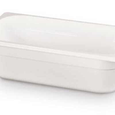 Recipiente Gastronorm 1/3, GN 1/3, 5,7L, Branco, 325x176x(H)150mm