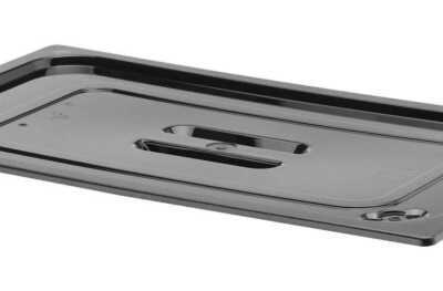 Tampa Gastronorm, GN 1/3, Preto, 325x176mm