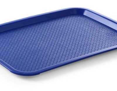 Tabuleiros para fast food médios, Azul, 305x415x(H)20mm