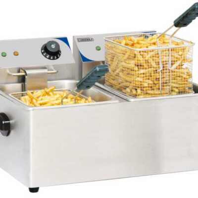 Fritadeira elétrica 2 x 4 litros