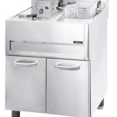 Fritadeira elétrica de piso 2 x 13 litros