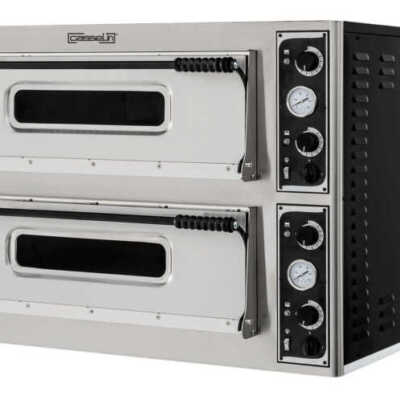 Forno de pizza elétrico 2x6 pizzas 35 cm