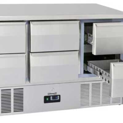 Saladete com 6 gavetas GN 1/1