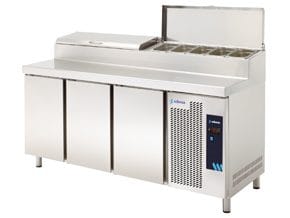 Mesa Refrigerada Saladete  Pizaria Mpge2-180-i Hc Gn1/4
