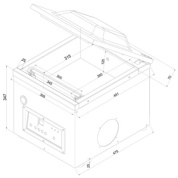 Série 340 Chassi inclinável para fácil manuseio de componentes.