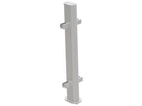 <p>Fabricado em aço inoxidável com acabamento acetinado para colocação de vidros para proteção frontal.</p>