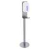 Dispensador automático de gel líquido de parede que funciona com sensor de deteção. Este modelo permite uma dispensa do gel sem contacto com o dispensador.
