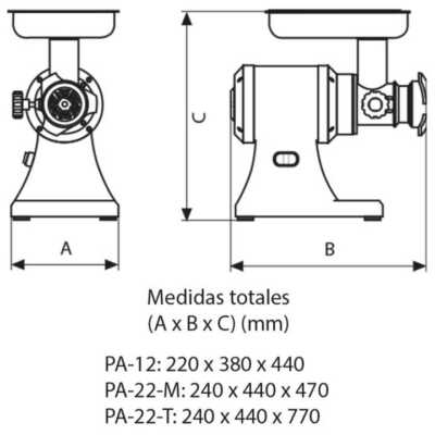 Projetados e fabricados de acordo com as diretivas CE.