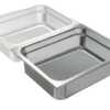 O sistema de recipientes Gastronorm edenox é baseado nos modelos de Dimensões GN 2/1 (650 x 530 mm) e GN 1/1 (530 x 325 mm).