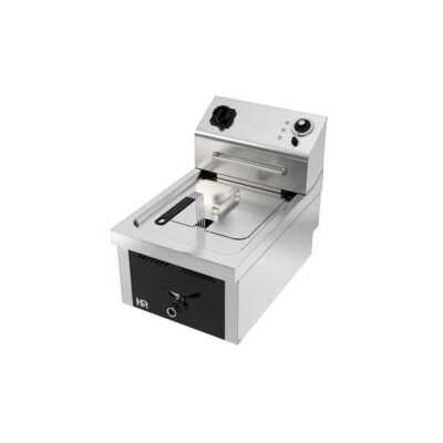 Fritadeira eléctrica de bancada trifásica 10l 9kw