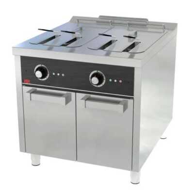 Fritadeira electrica trifásica  2 cubas 22l  -Hotelequip.pt