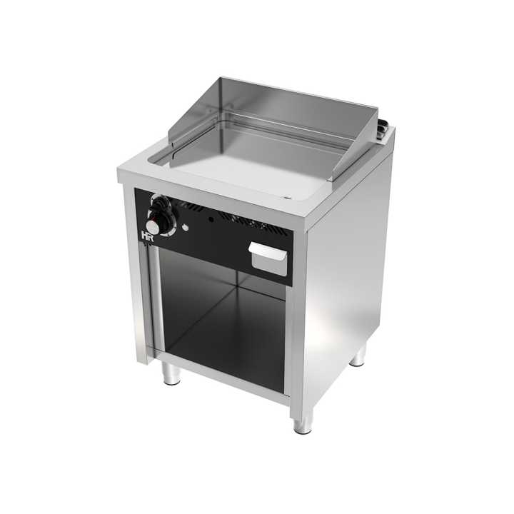 Fry-Top a gás móvel cromoduro 8 Fry-Top a gás móvel cromoduro 8