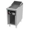 Fry-Top a gás com móvel aço rectificado FT7504E -Hotelequip.pt