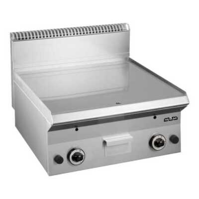 Fry-Top a gás de bancada 60cm placa lisa aço rectificado GFT665L