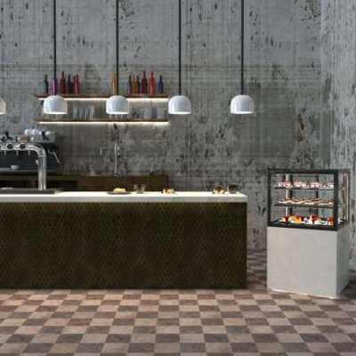 Vitrine de refrigeração INTEGRA com base IN60/50-110G