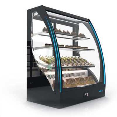 Vitrine refrigerada curvada PAK - CCA