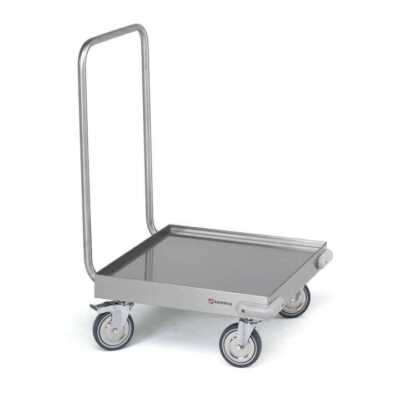 Carro baixo para cestas com varão CCVA
