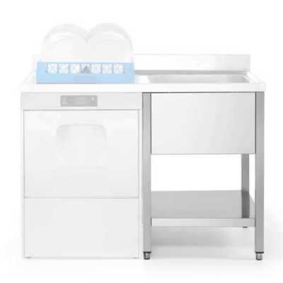 Bastidor para máquinas de lavar loiça 1200 x 700 mm FL712 D/I para bancada 5897121 / 5897122