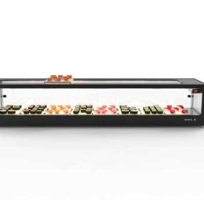 Vitrine refrigerada de bancada com grupo remoto VTLG6GR
