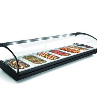 Vitrine aquecida CK26L LED