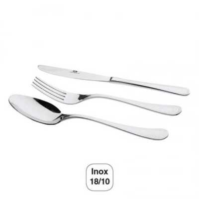 Faca de Sobremesa Áries Inox 18/10 - 12 pçs