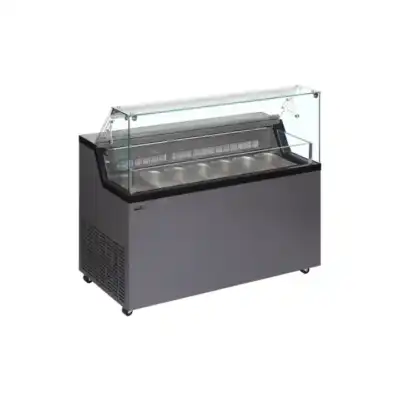 Vitrine expositora para gelados com display  MIRABELLA 7