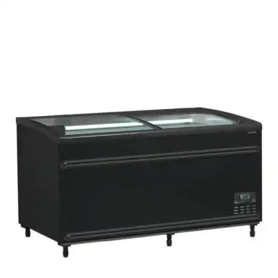 Ilha de supermercado Bitemperatura cor preta  SFI145B-CF VS