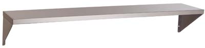 Prateleira Mural Lisa de Inox 1500x400 mm