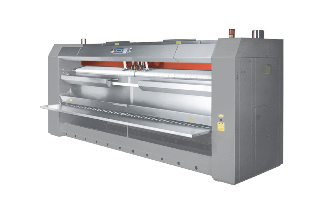 Calandra Passadora a Gás 3200mm – 90 kg/h Industrial