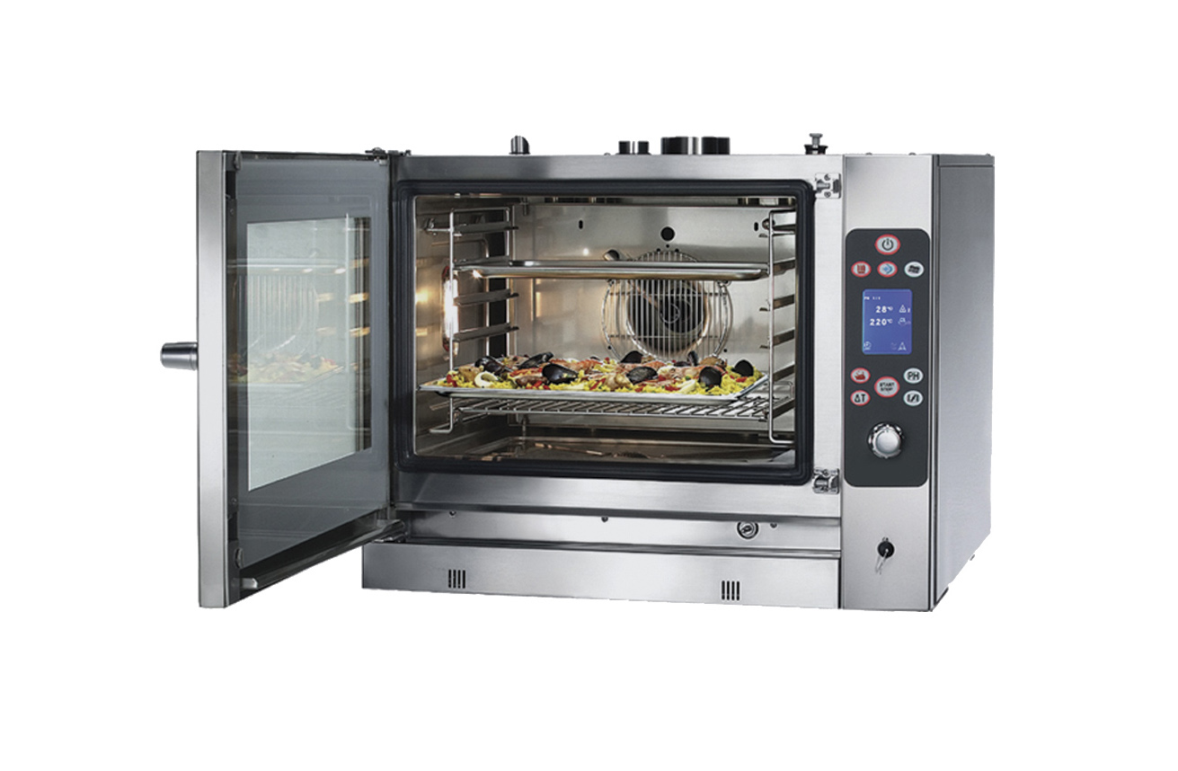 Forno Combinado Elétrico Digital 10x GN 1/1 c/ Lavagem Auto