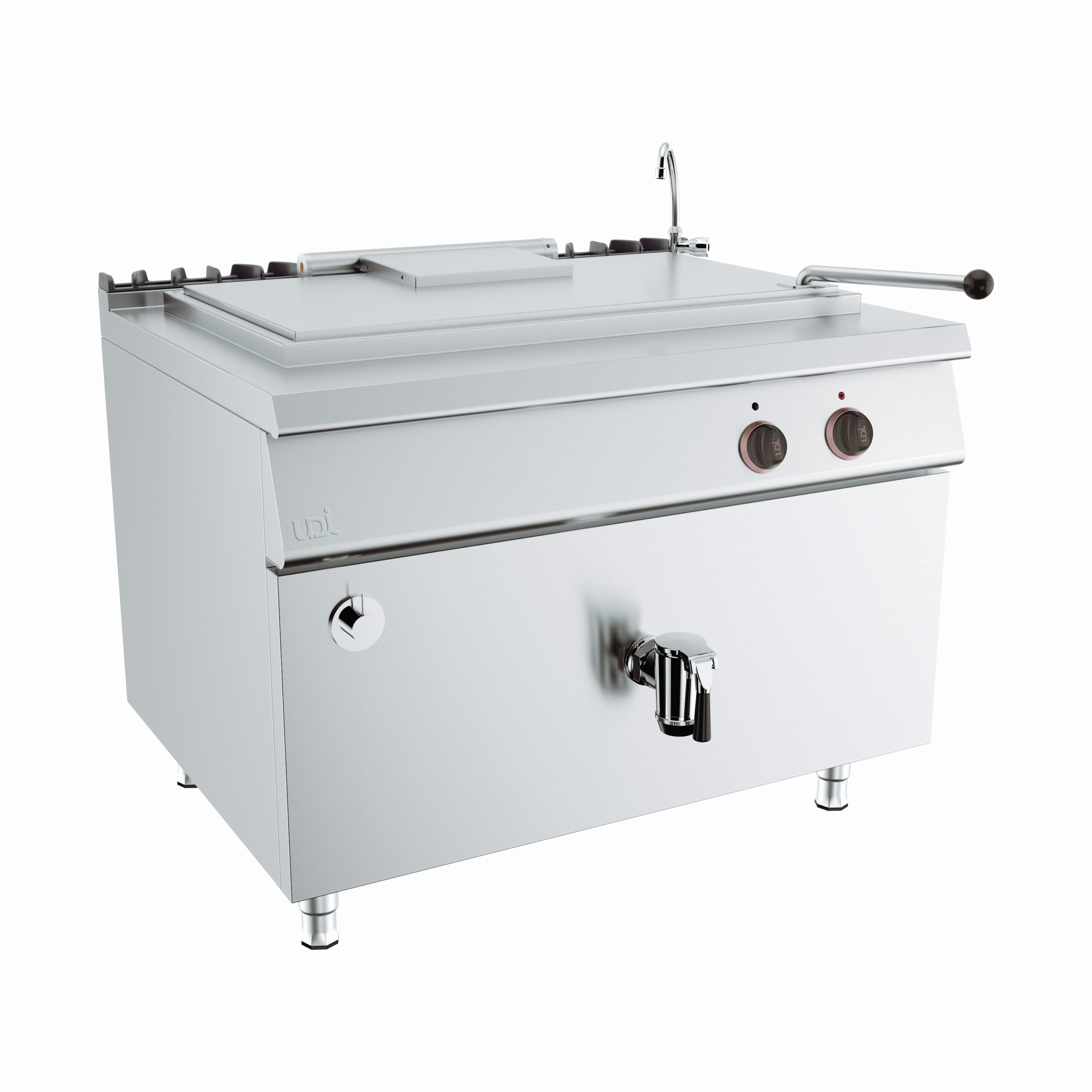 Marmita Elétrica Industrial 250L Aquecimento Óleo Térmico