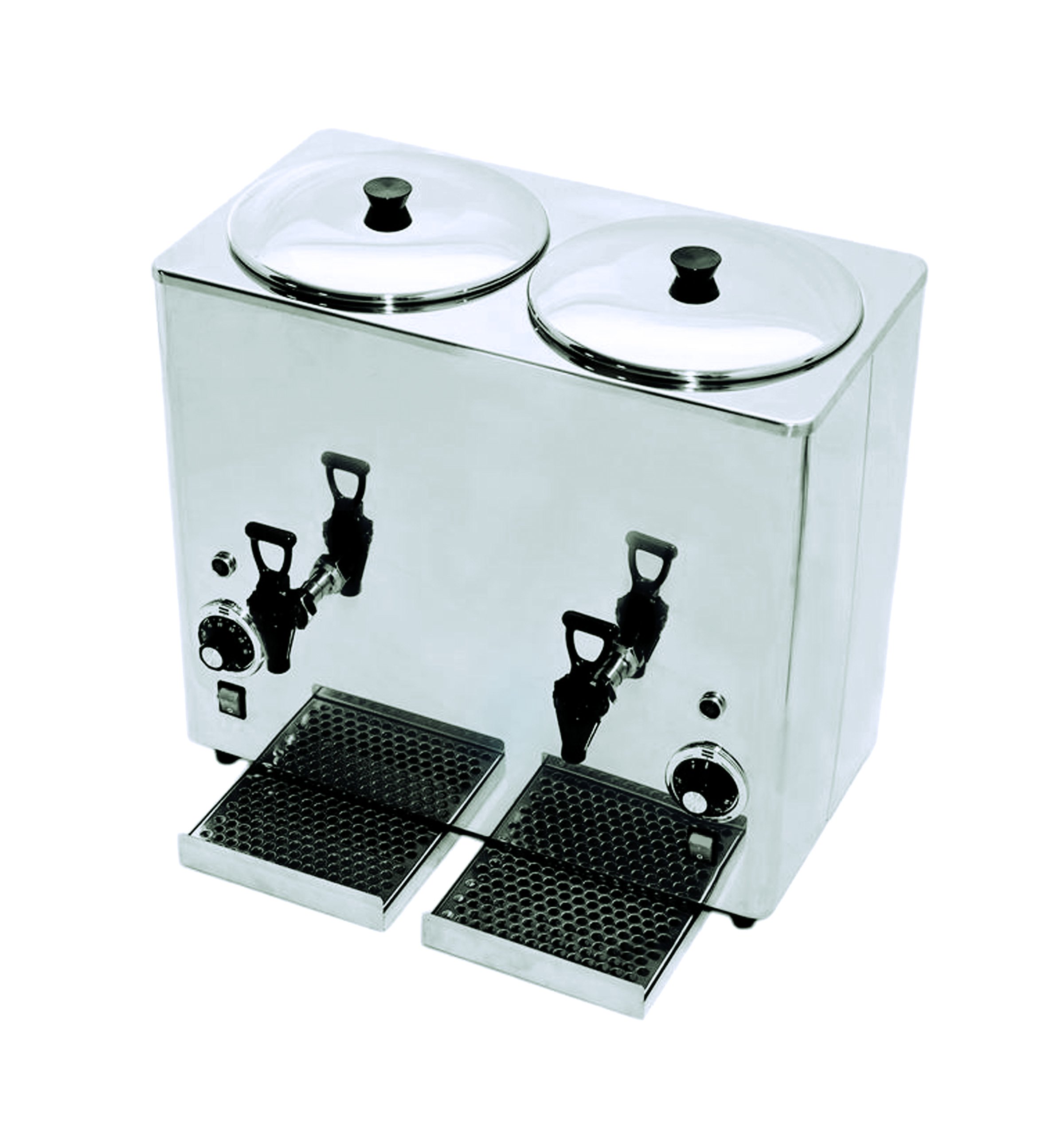 Termo de Leite Elétrico Duplo 10 Litros - 0-85ºC