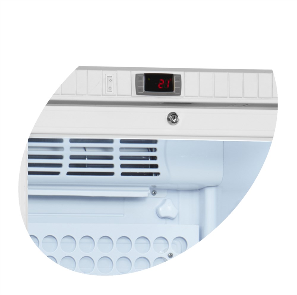 Frigorífico Farmacêutico 290L Porta Vidro +2ºC a +10ºC