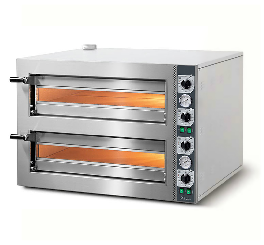 Forno Elétrico de Pizza Profissional 4+4x35cm