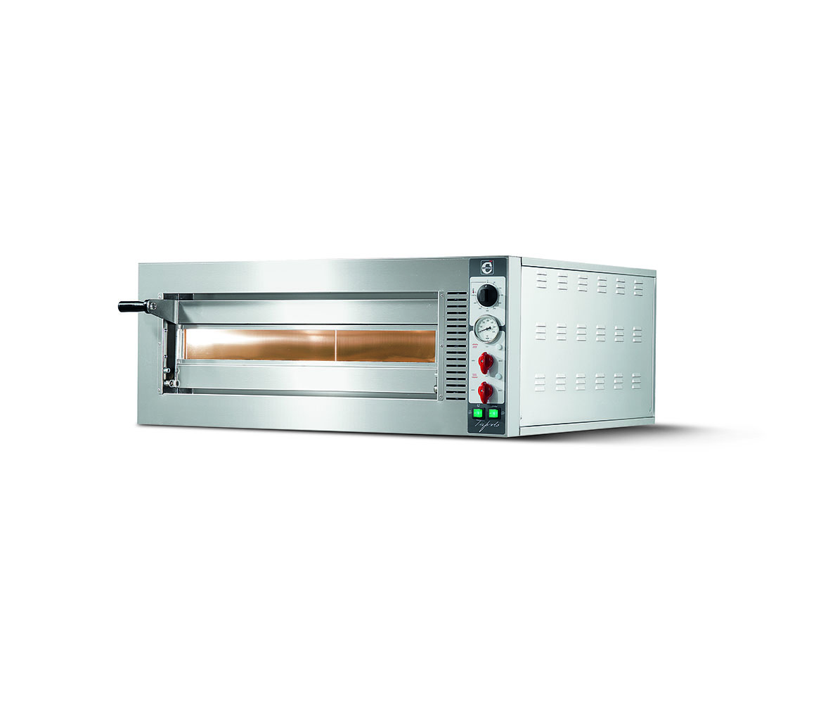 Forno Elétrico de Pizza Profissional para 4 Pizzas Ø350mm