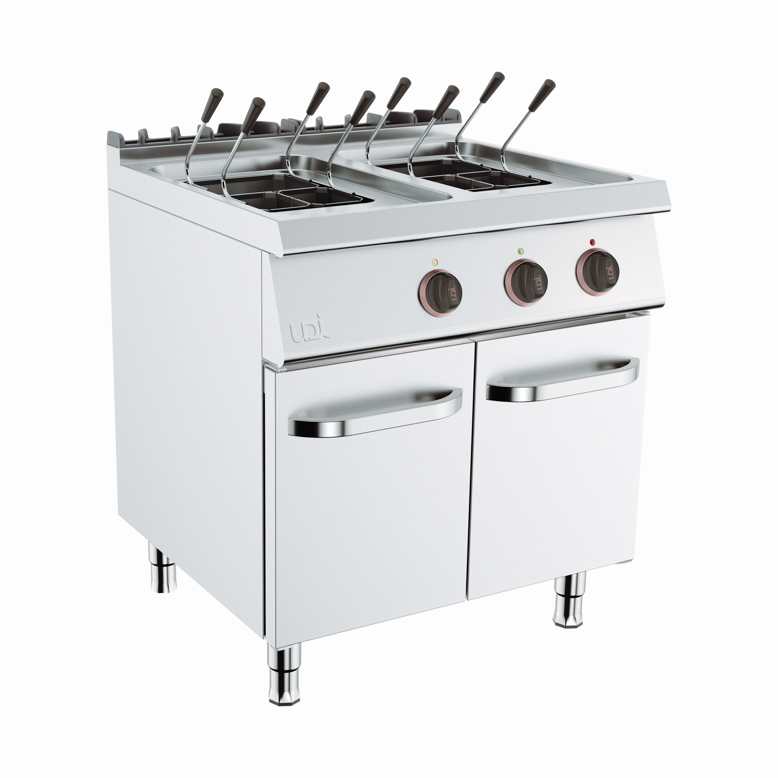 Cozedor de Massas Elétrico Linha 700 - 2 Cubas 22+22L