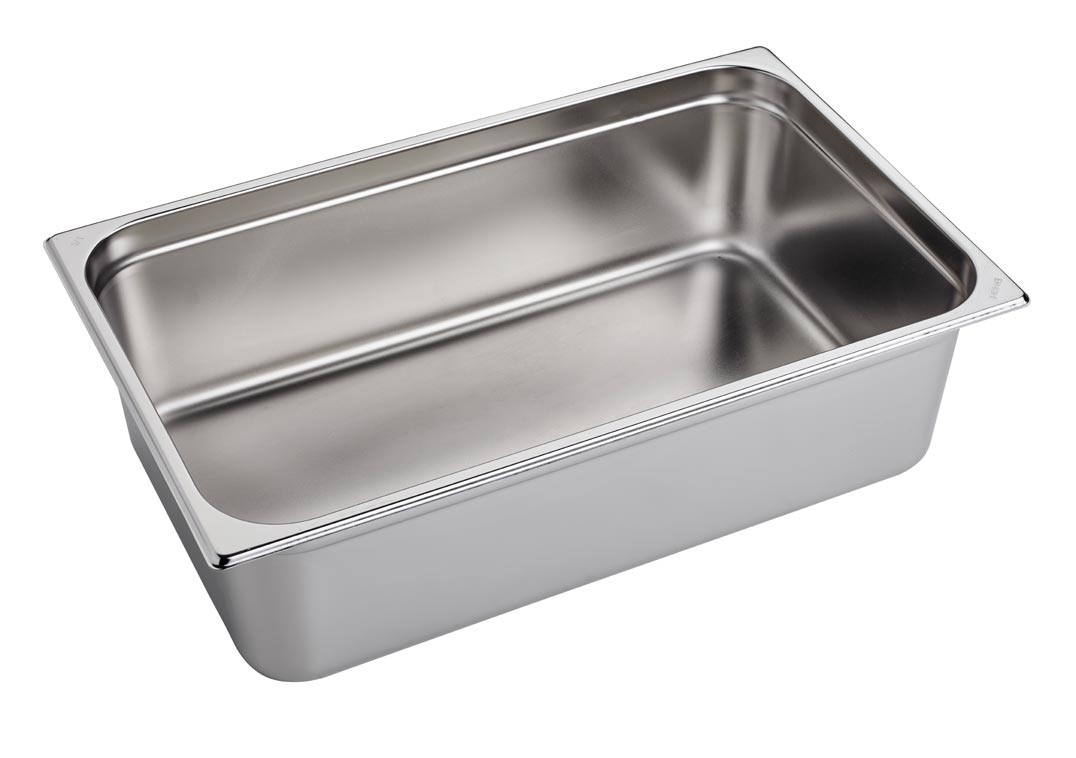 Tabuleiro Gastronorm 1/1 Inox 150mm