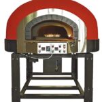 Forno de Pizza Rotativo a Gás com Base de Silicone